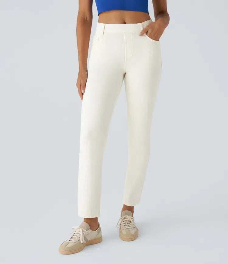Helena | Stilvolle Damenhose mit hohem Bund bequem