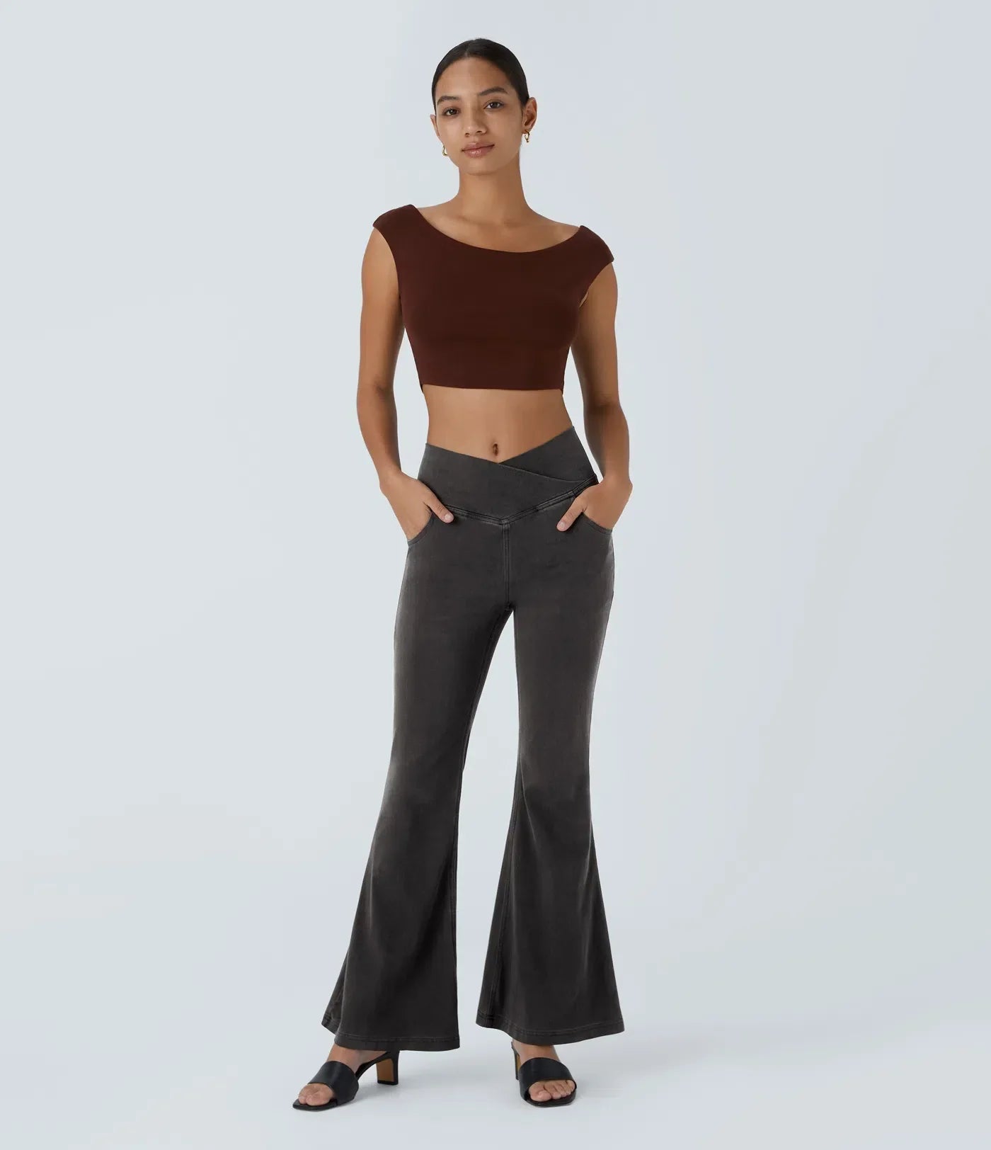 Theresa | Modische Hose für Damen mit flexiblem Bund