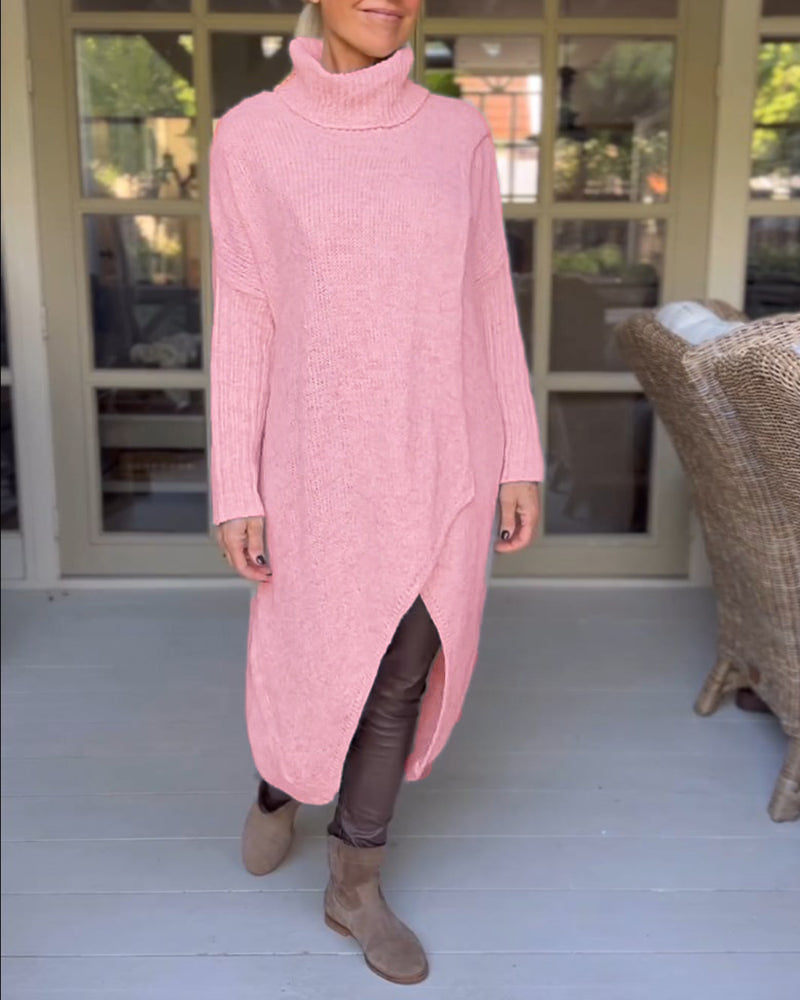Sophie | Kuscheliger Stehkragenpullover für den Alltag