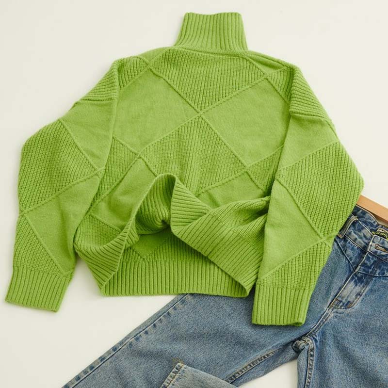 Patrick | Stilvoller Damenstrickpullover mit Rollkragen