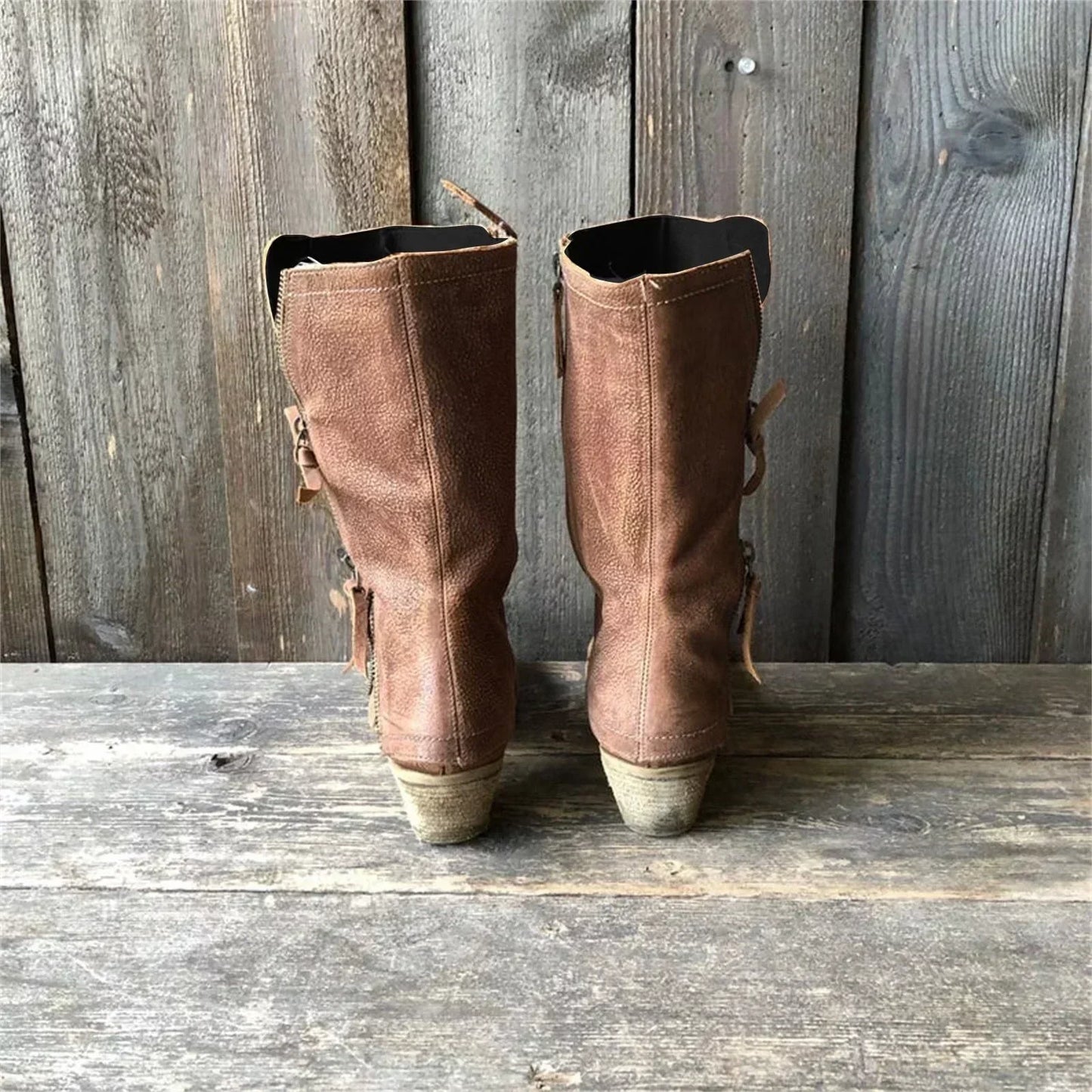 Leonie | Robuste Lederstiefel mit femininer Form
