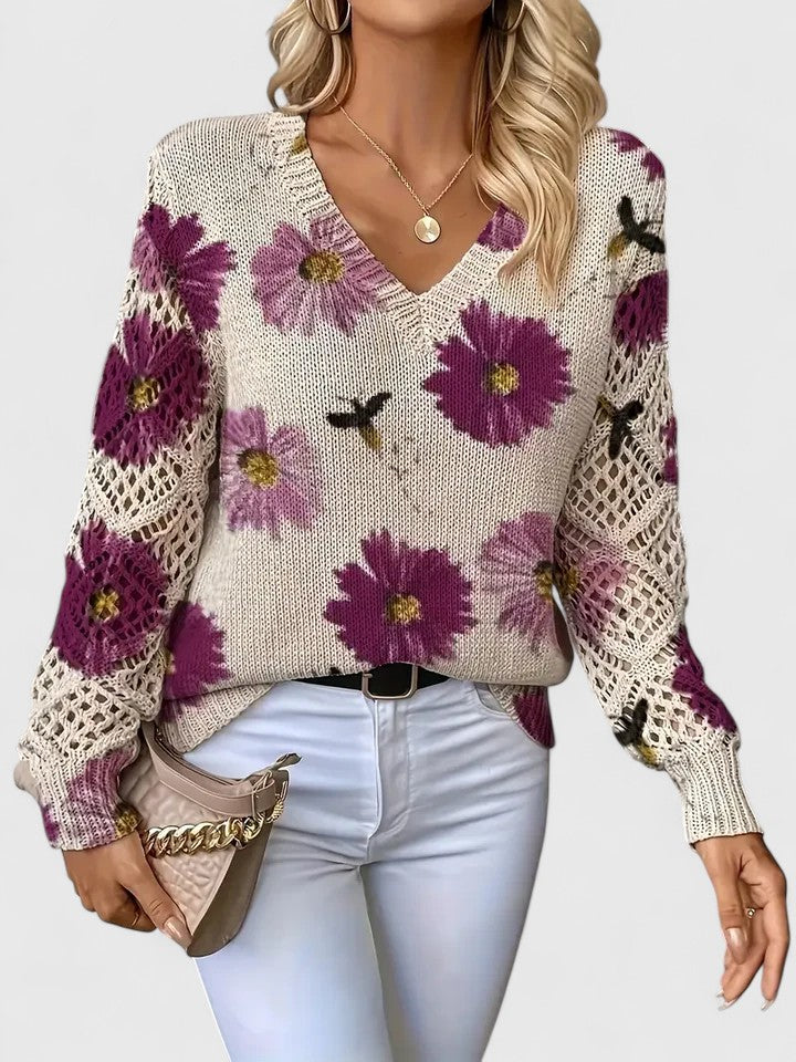 Isabell | Eleganter Pullover für Damen mit zeitlosem Rundhals
