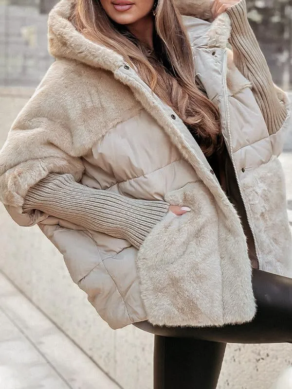Clara | Gefütterte Damenjacke mit Kapuze für kalte Tage