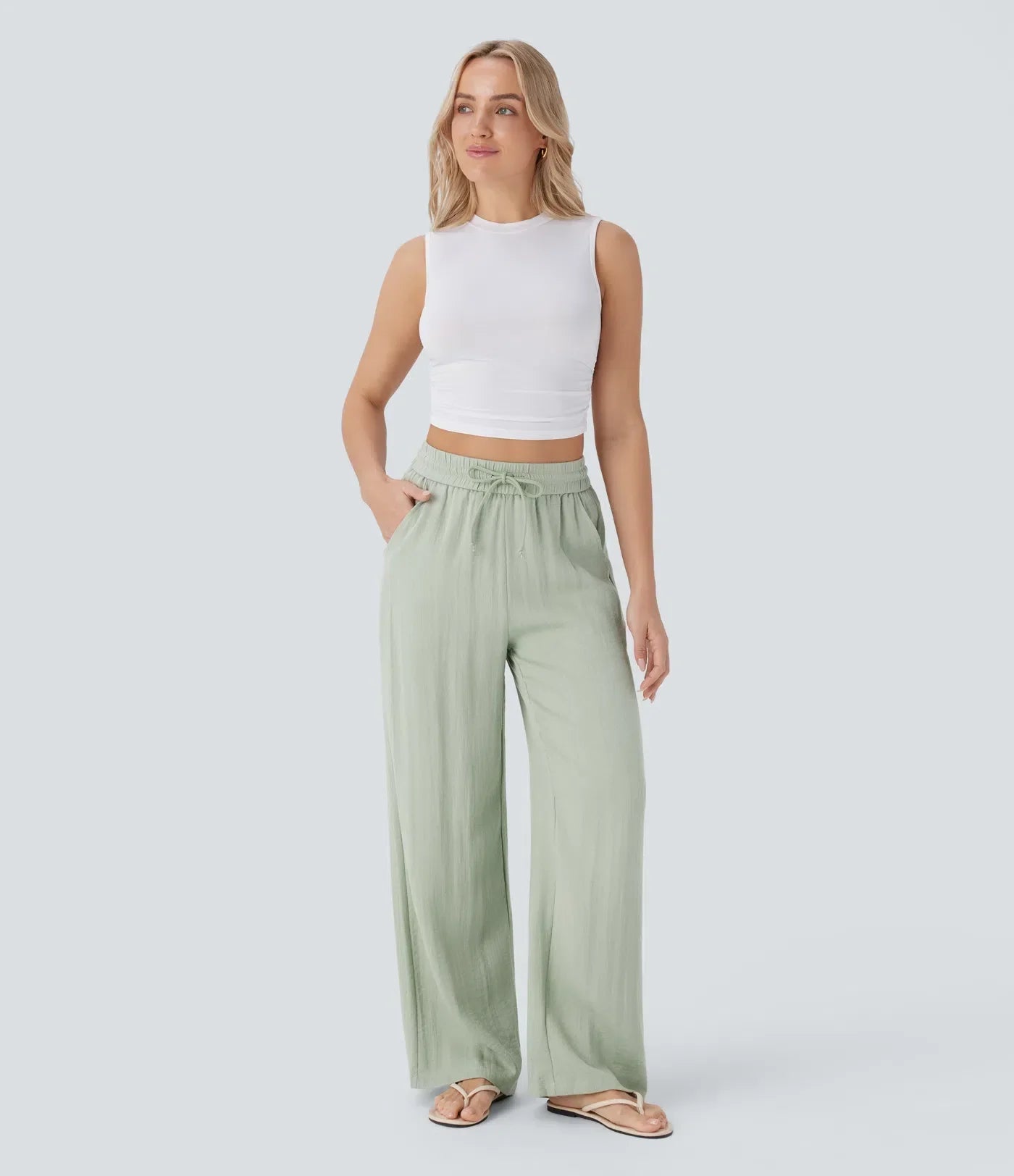 Luisa | Damen Leinenhose stilvoll und leicht für warme Tage