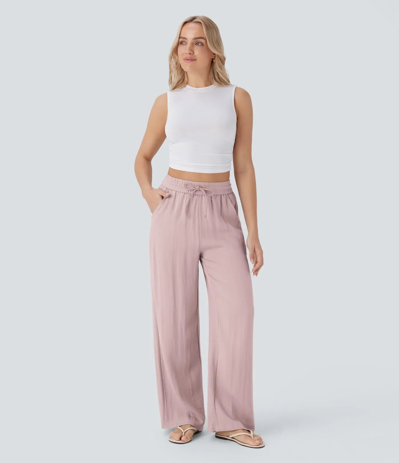 Luisa | Damen Leinenhose stilvoll und leicht für warme Tage