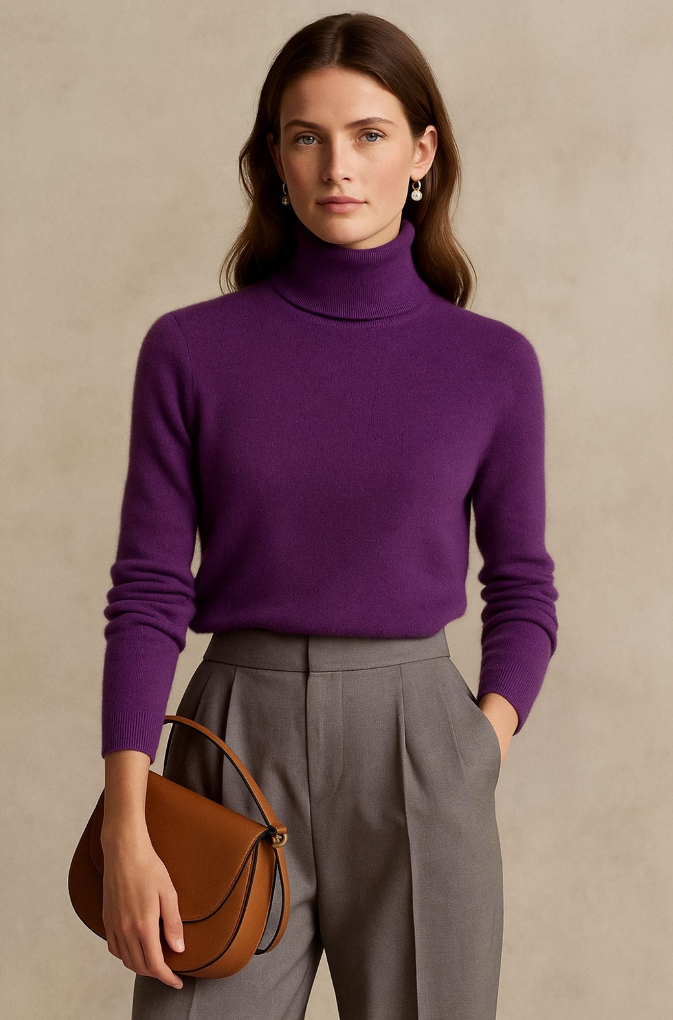 Nina | Damen Kaschmirpullover hochwertig elegant