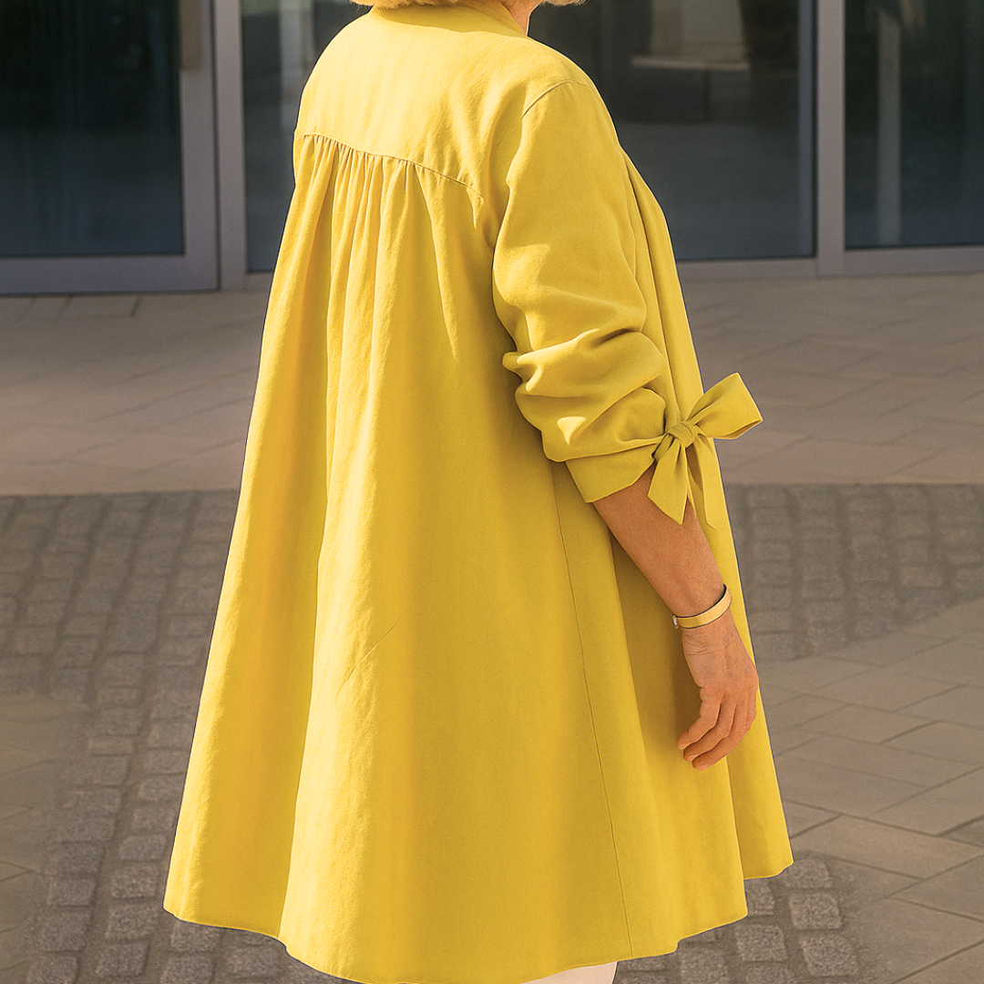 Clara | Elegante Bluse mit modischen Schleifenärmeln