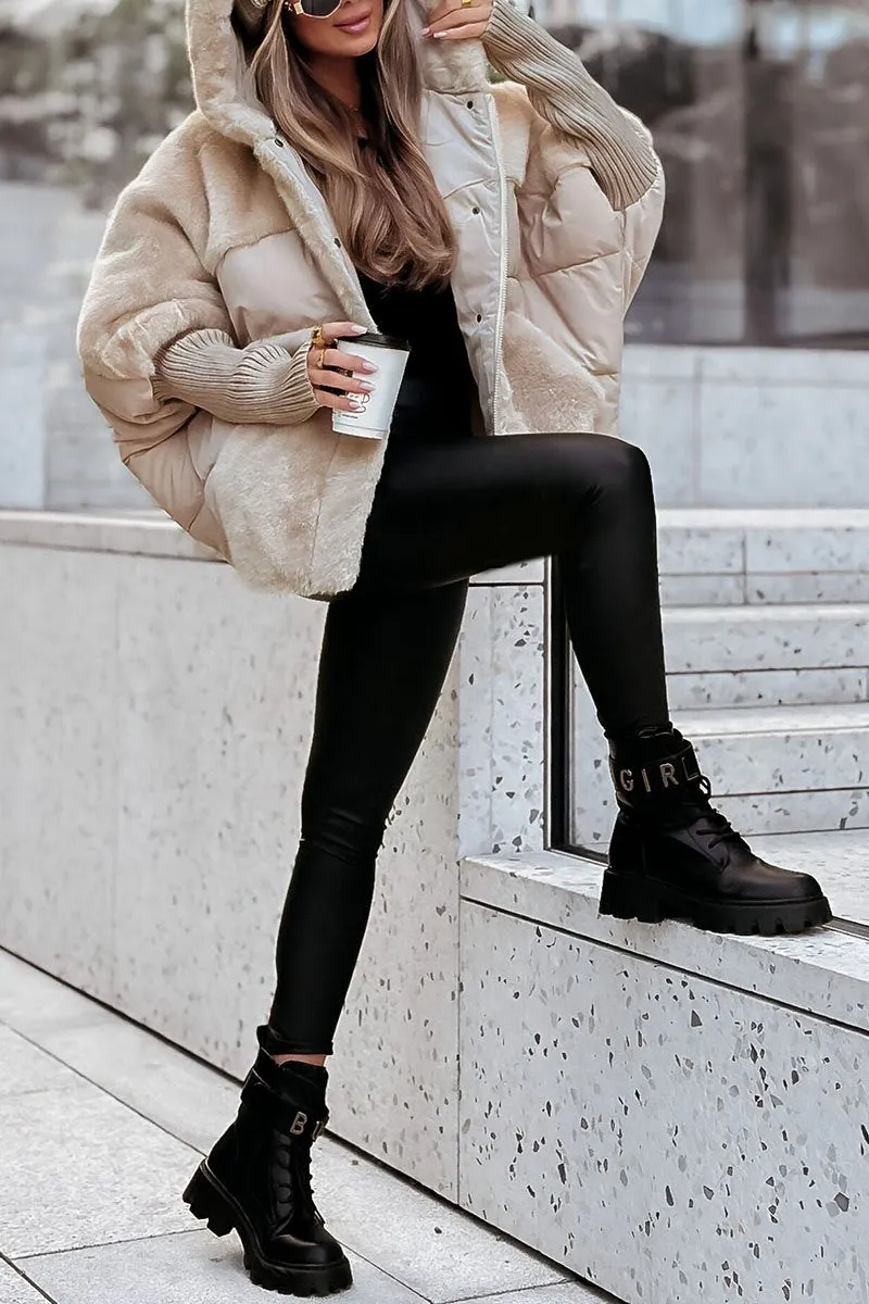 Clara | Gefütterte Damenjacke mit Kapuze für kalte Tage