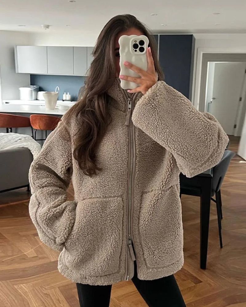 Clara | Klassischer Wintermantel mit femininem Schnitt