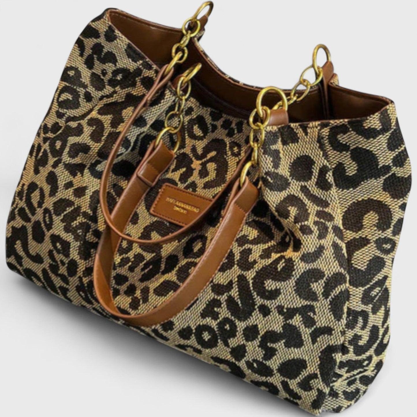 Franziska | Große Tasche mit elegantem Leopardenmuster