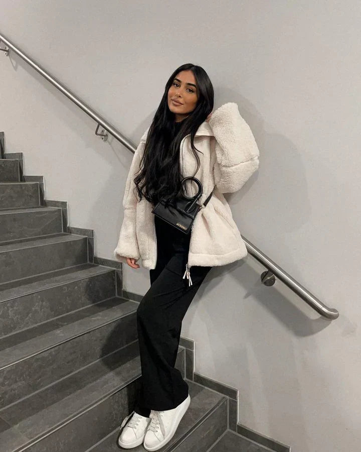 Clara | Weiche Winterjacke mit klassischer Linienführung
