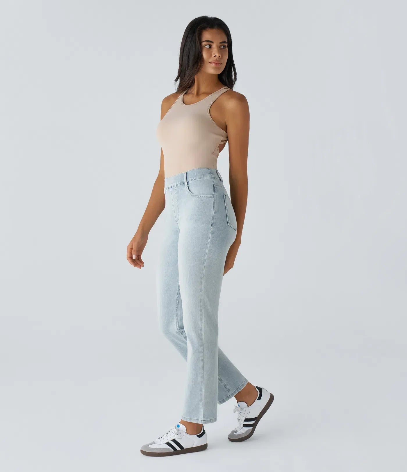 Helena | Stilvolle Damenhose mit hohem Bund bequem