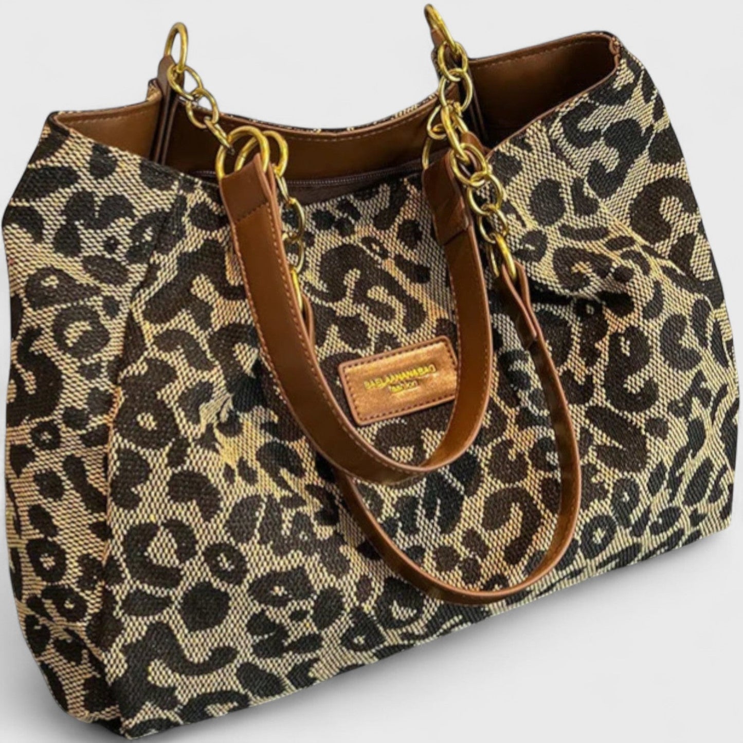 Franziska | Große Tasche mit elegantem Leopardenmuster