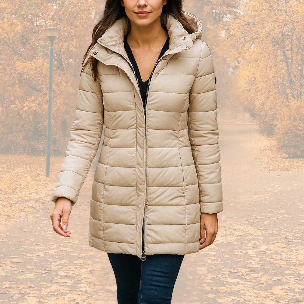 Lena | Damenparka warm gefüttert im trendigen Design