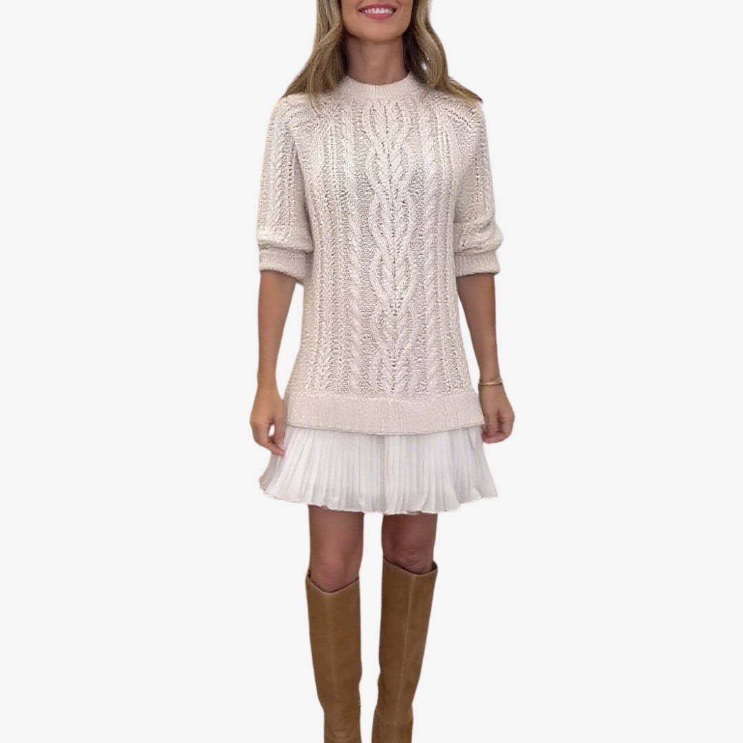 Laura | Elegantes Strickkleid für zeitlose Damenmode