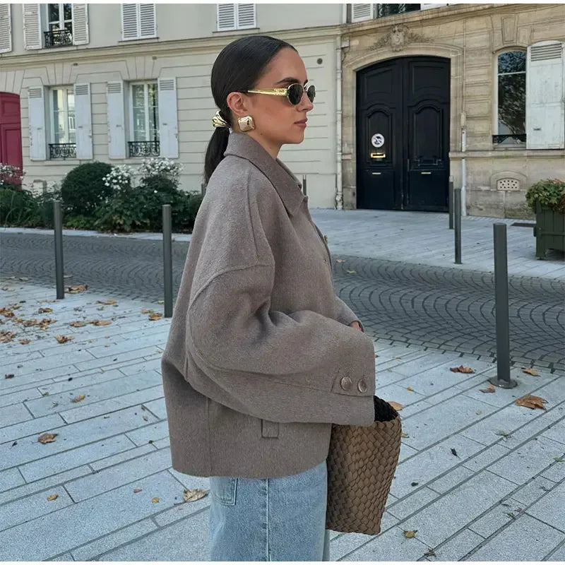 Clara | Vielseitig kombinierbare elegante Übergangsjacke