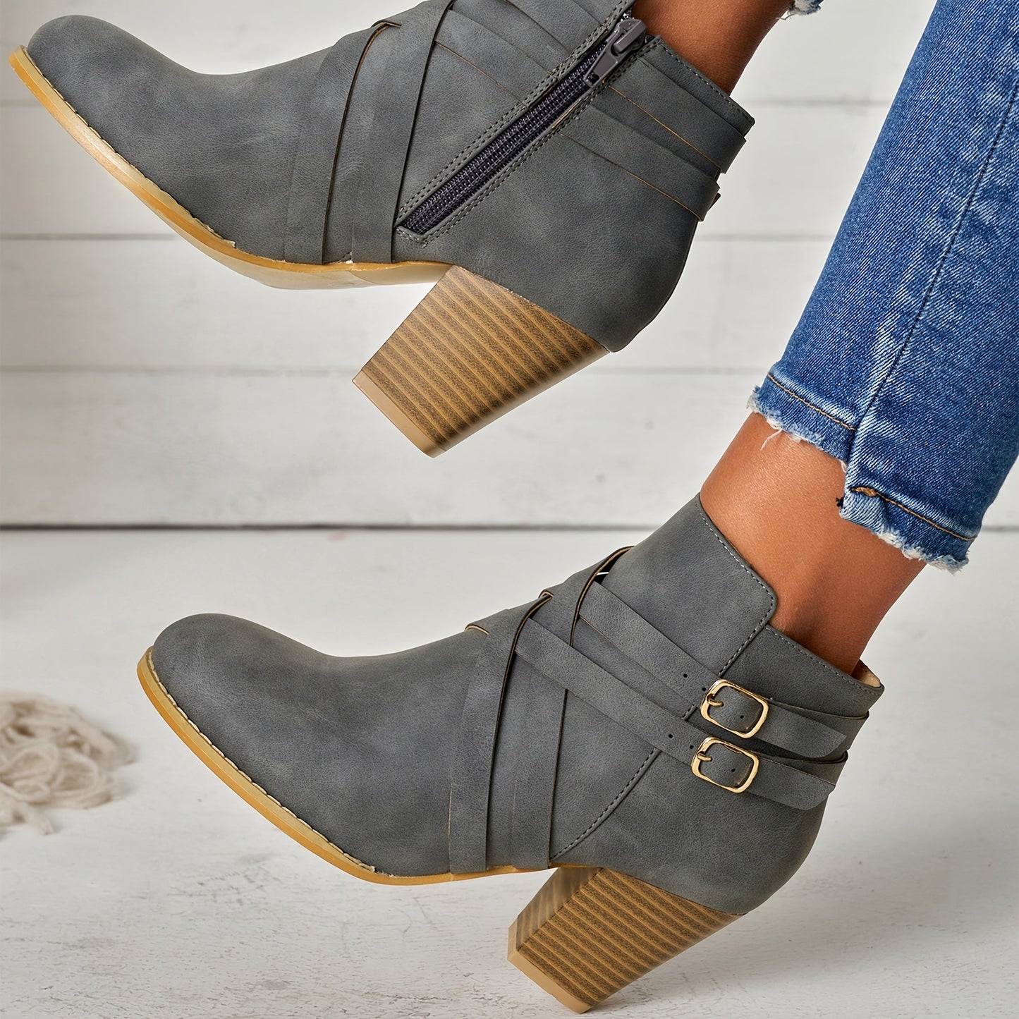 Elisa | Stilvolle Leder Boots Damen Trend
