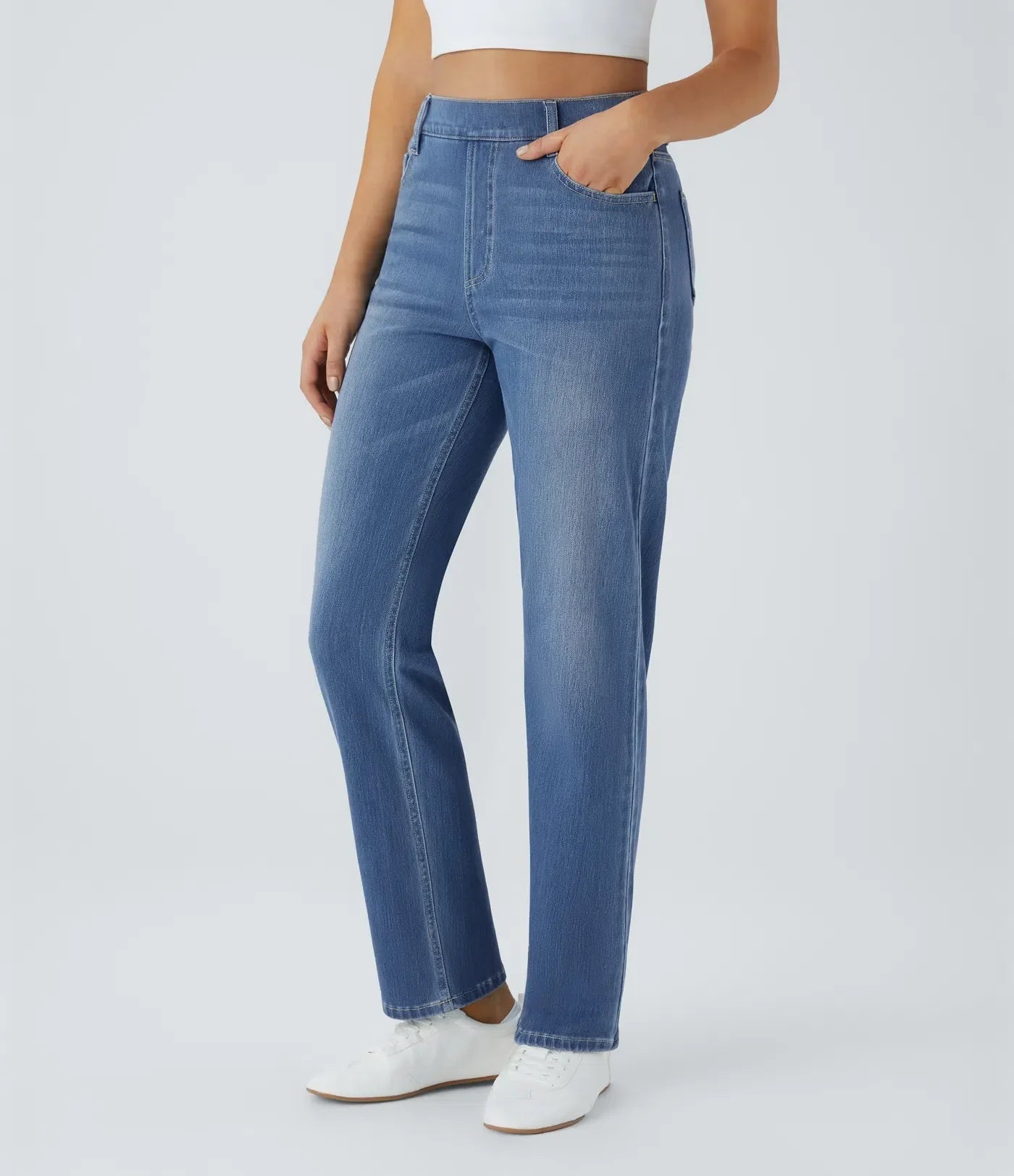 Helena | Stilvolle Damenhose mit hohem Bund bequem