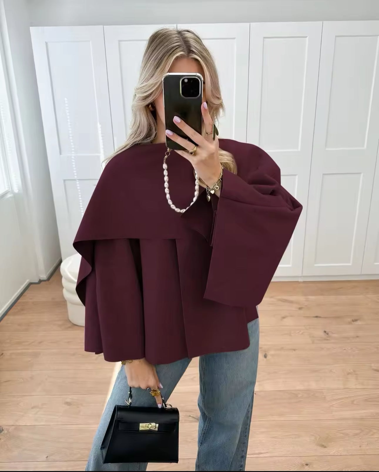 Emma | Schicker Cape-Mantel für jede Gelegenheit
