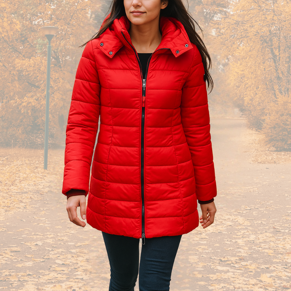 Lena | Damenparka warm gefüttert im trendigen Design