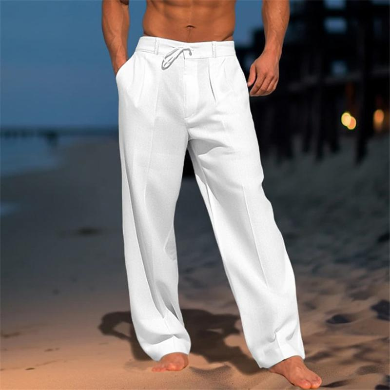 Pieter | Leinenhose in Unifarbe