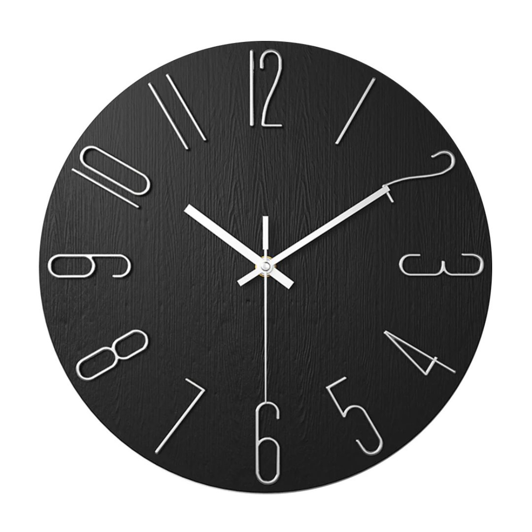 Noble - Elegante Wanduhr für Ihr Wohnzimmer