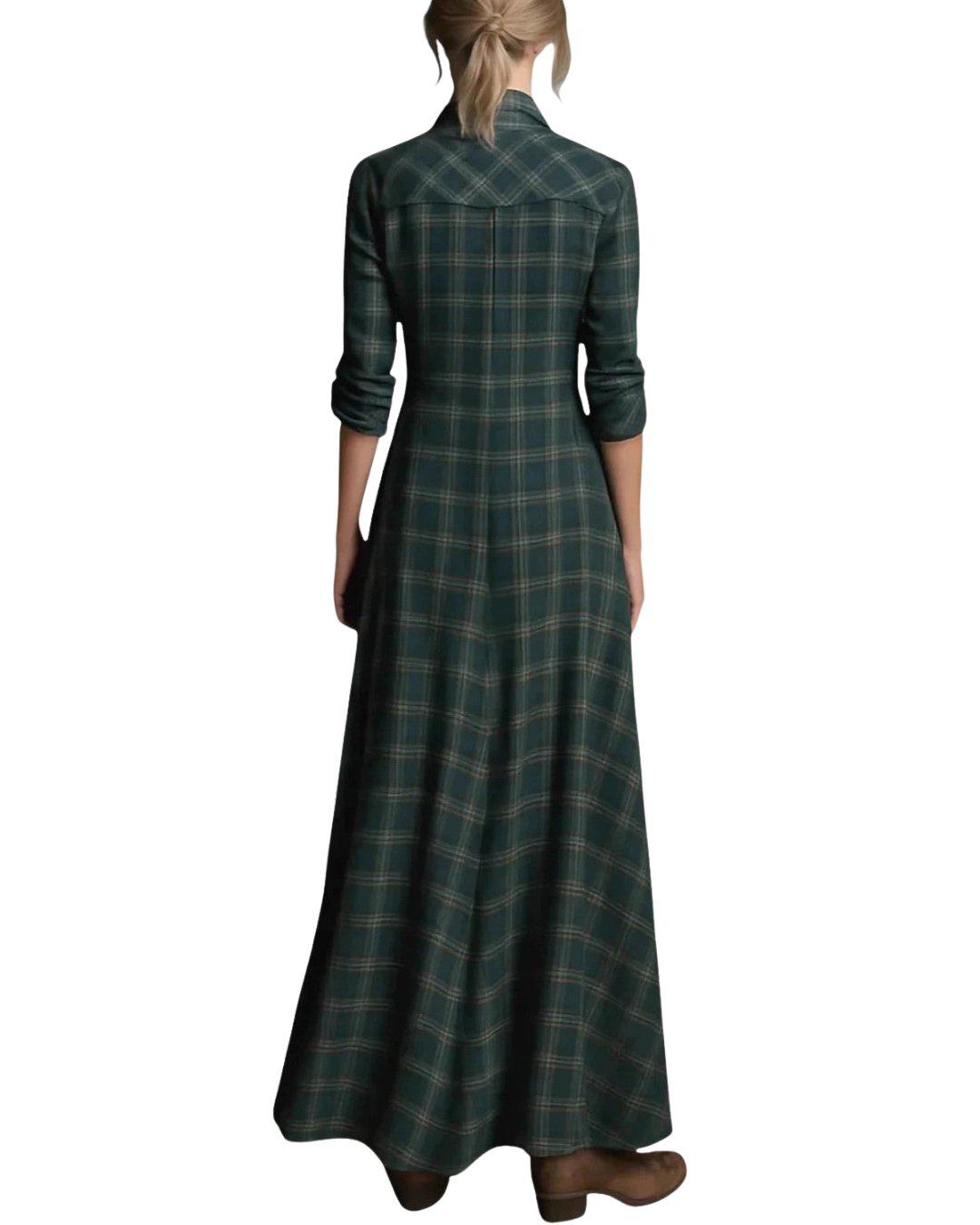 Nora | Modisches Hemdkleid mit Bindegürtel in Taille