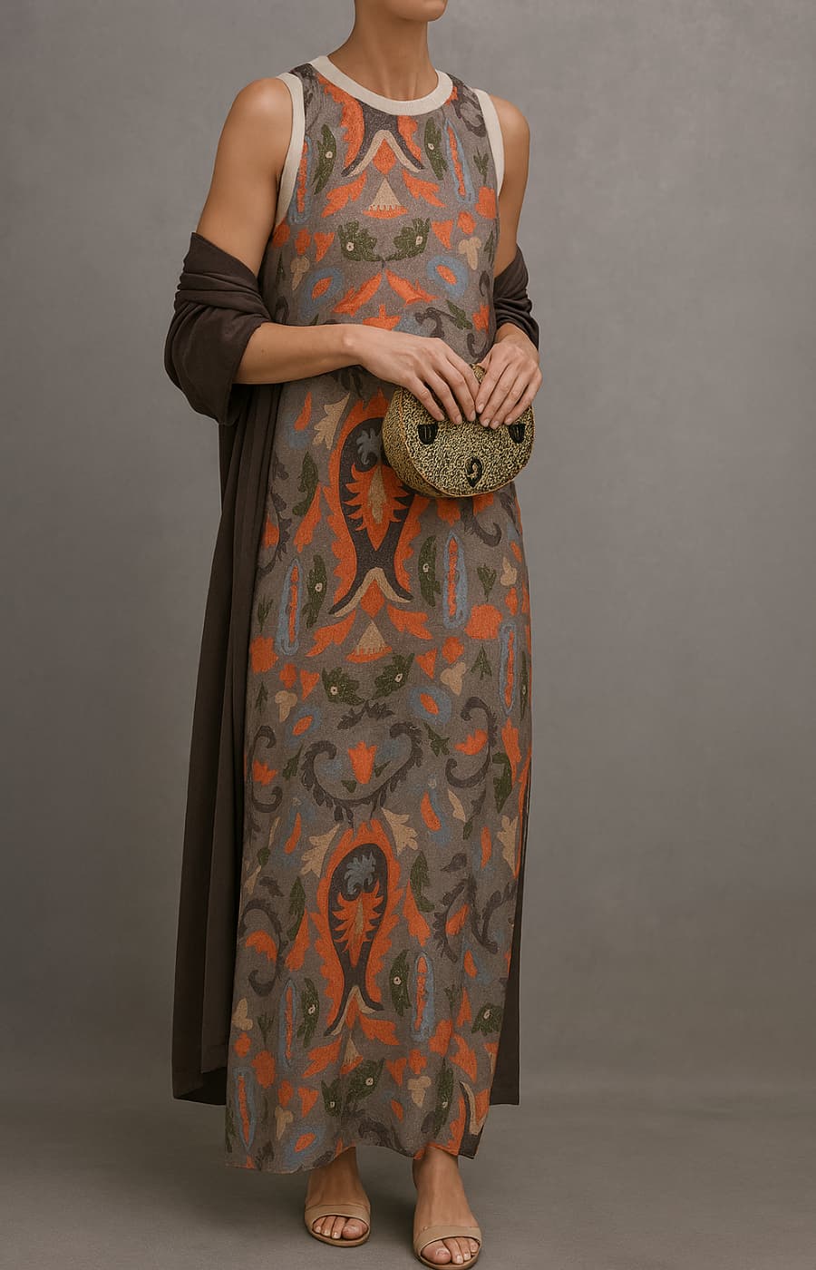 Mia | Elegantes Maxikleid Damen Stilvoll Chic