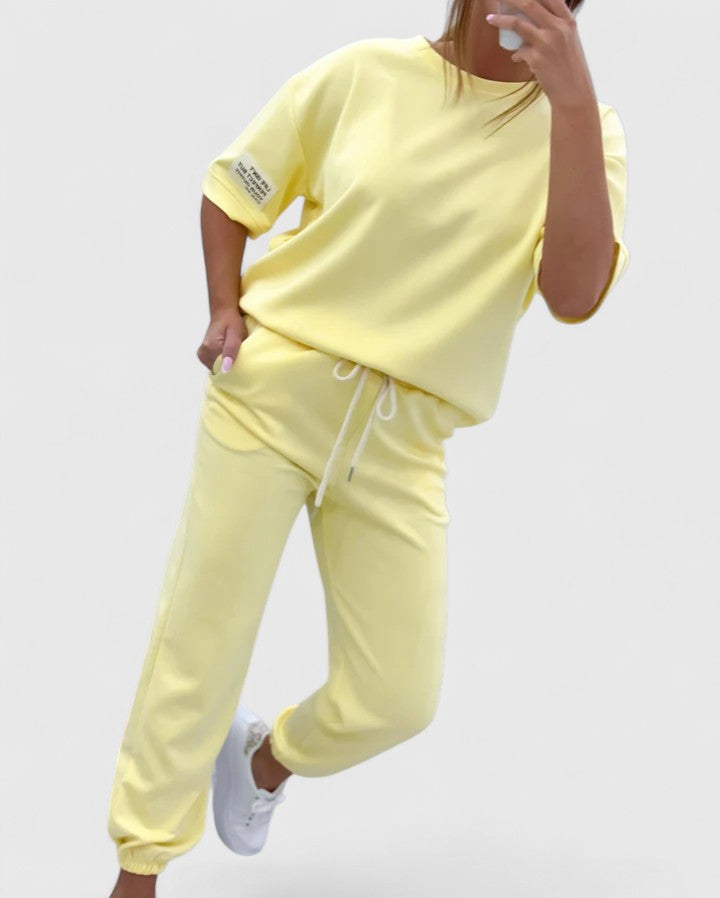 Elisa | Zeitloses Damen Outfit Set bequem für jeden Tag