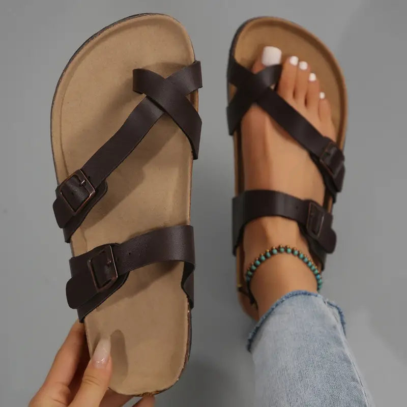 Lena | Stilvolle Riemchensandalen für Damen