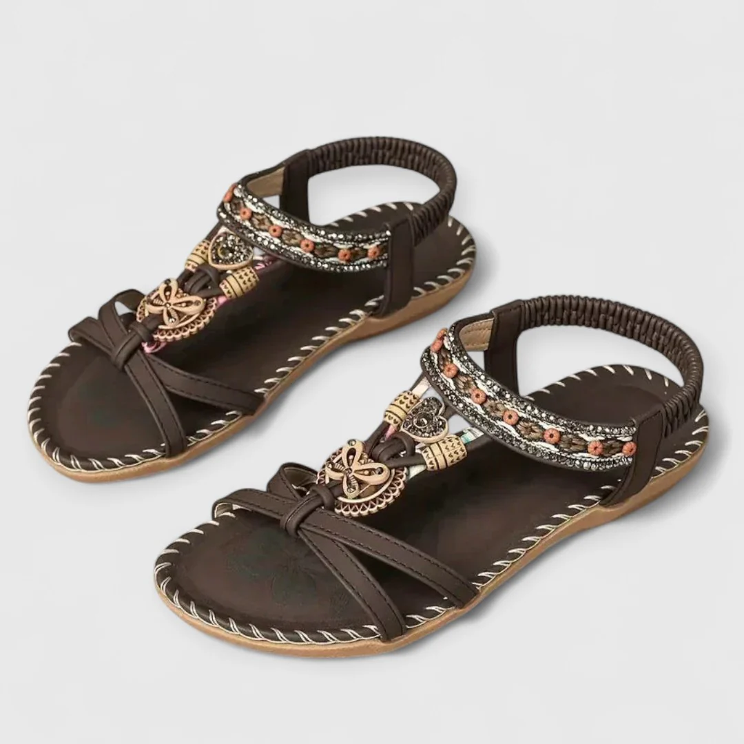 Clara | Orthopädische Sandale im Ibiza-Stil