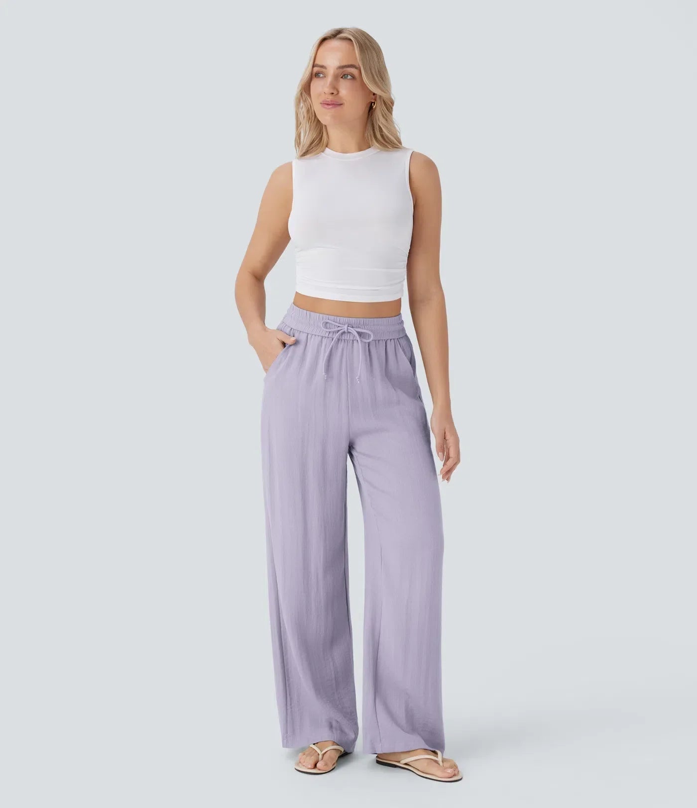 Luisa | Damen Leinenhose stilvoll und leicht für warme Tage