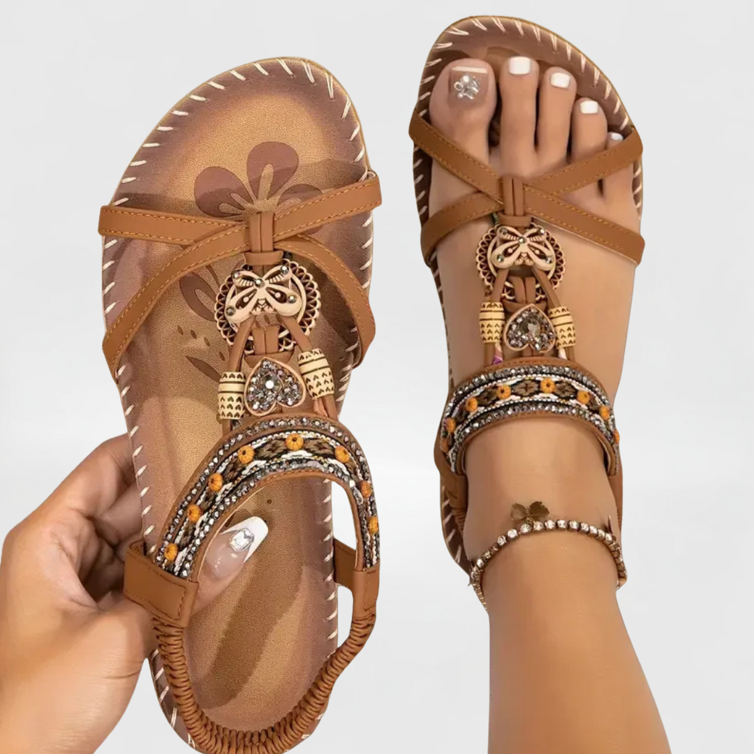 Clara | Orthopädische Sandale im Ibiza-Stil