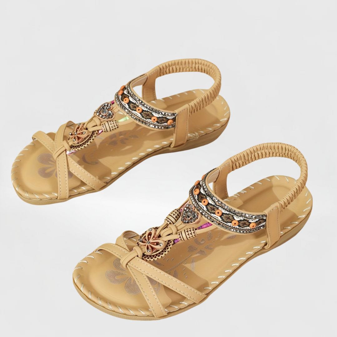 Clara | Orthopädische Sandale im Ibiza-Stil