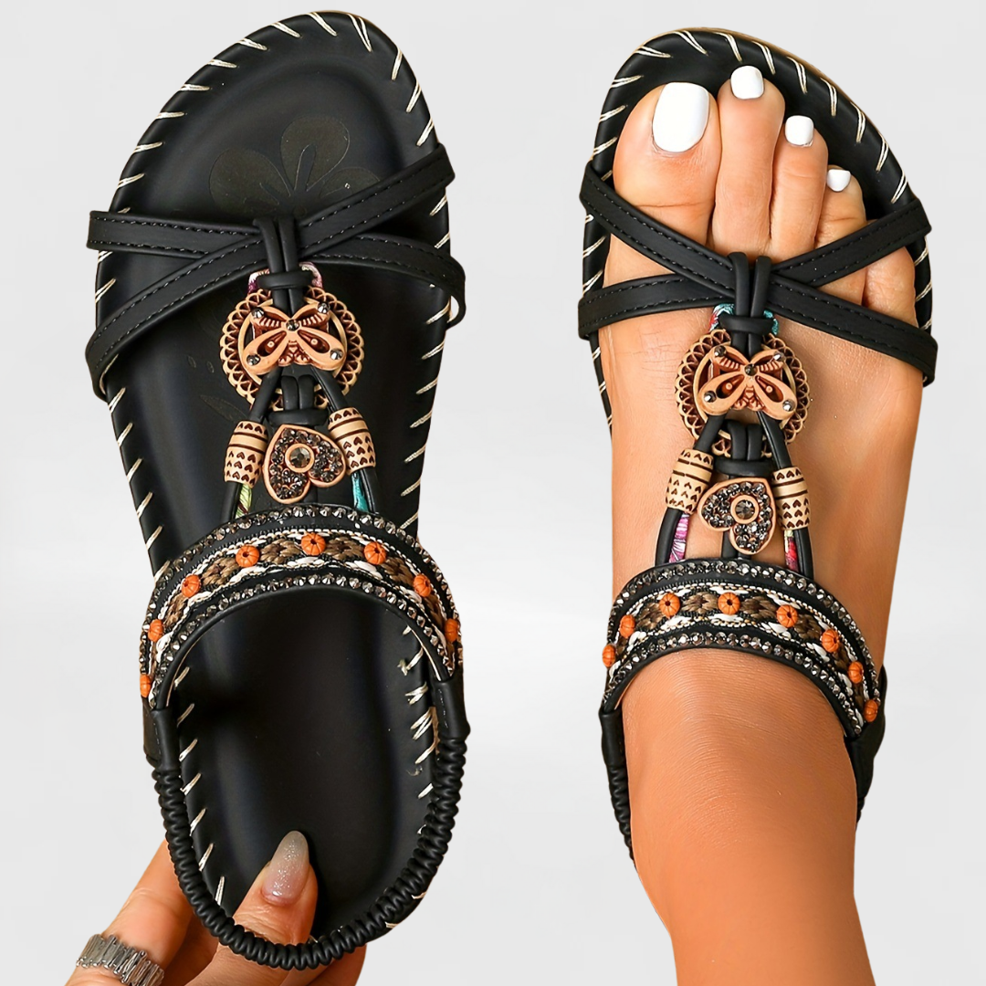 Clara | Orthopädische Sandale im Ibiza-Stil