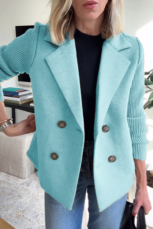 Katrin | Business-Blazer mit eleganten Strickdetails