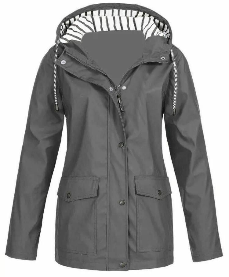 Selina | Eleganter Langarm-Kapuzenpullover Wasserdicht