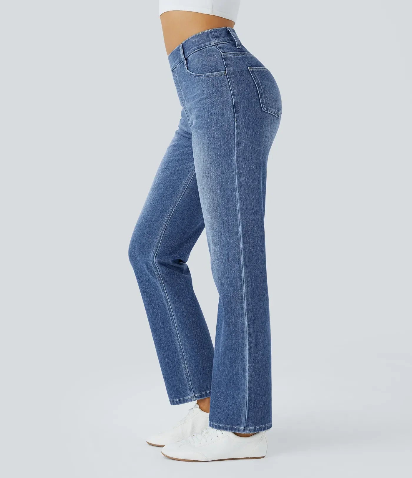 Helena | Stilvolle Damenhose mit hohem Bund bequem