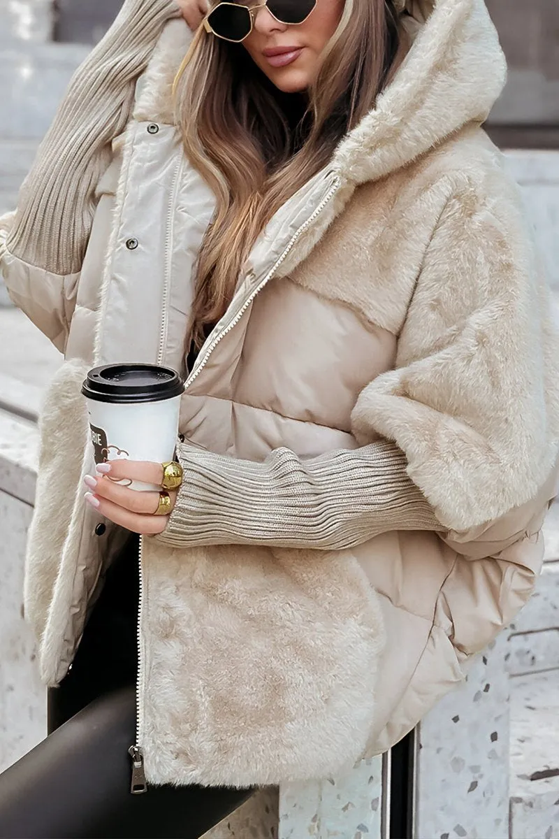 Clara | Gefütterte Damenjacke mit Kapuze für kalte Tage