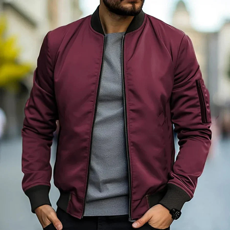 Maxim | Klassische Bomberjacke für Herren im Alltag