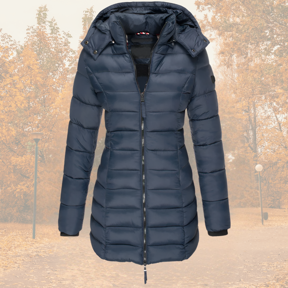 Lena | Damenparka warm gefüttert im trendigen Design