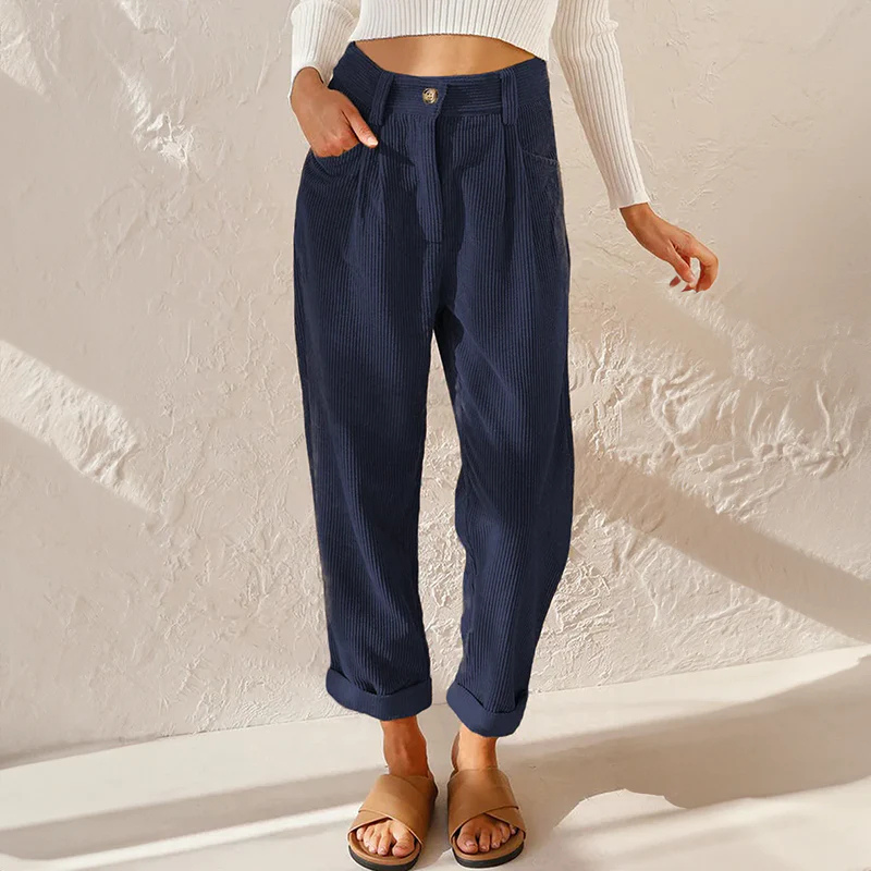 Isabelle | Stilvolle Brosche aus feinem Kord