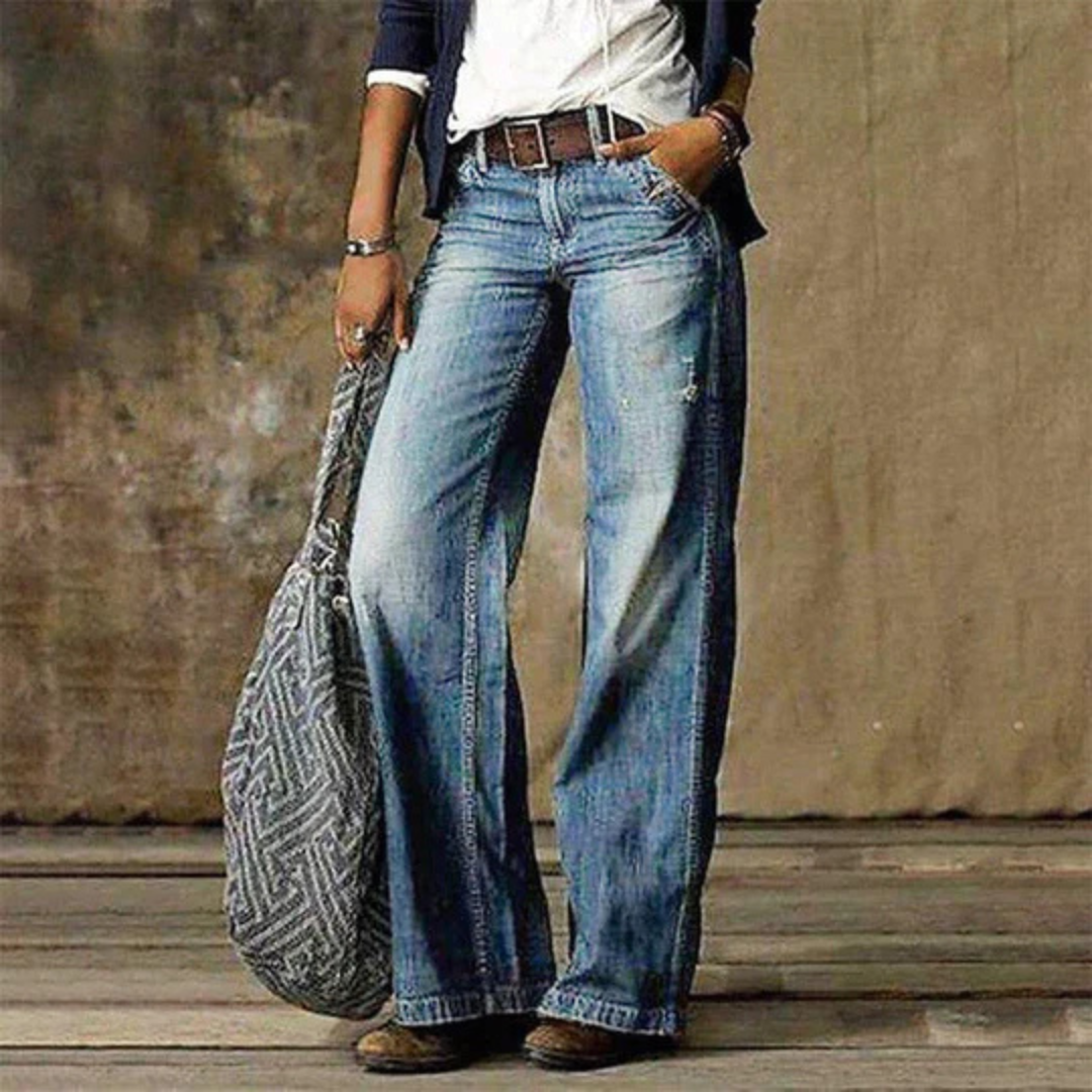 Eva | Damen Jeans Mode Freizeithosen