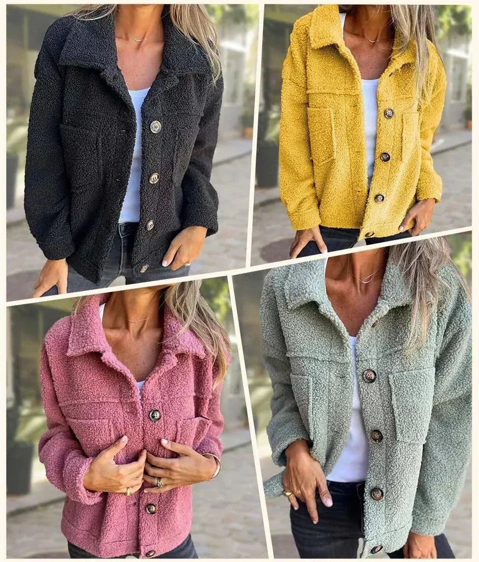 Theresa | Stilvolle und gemütliche Damenjacke