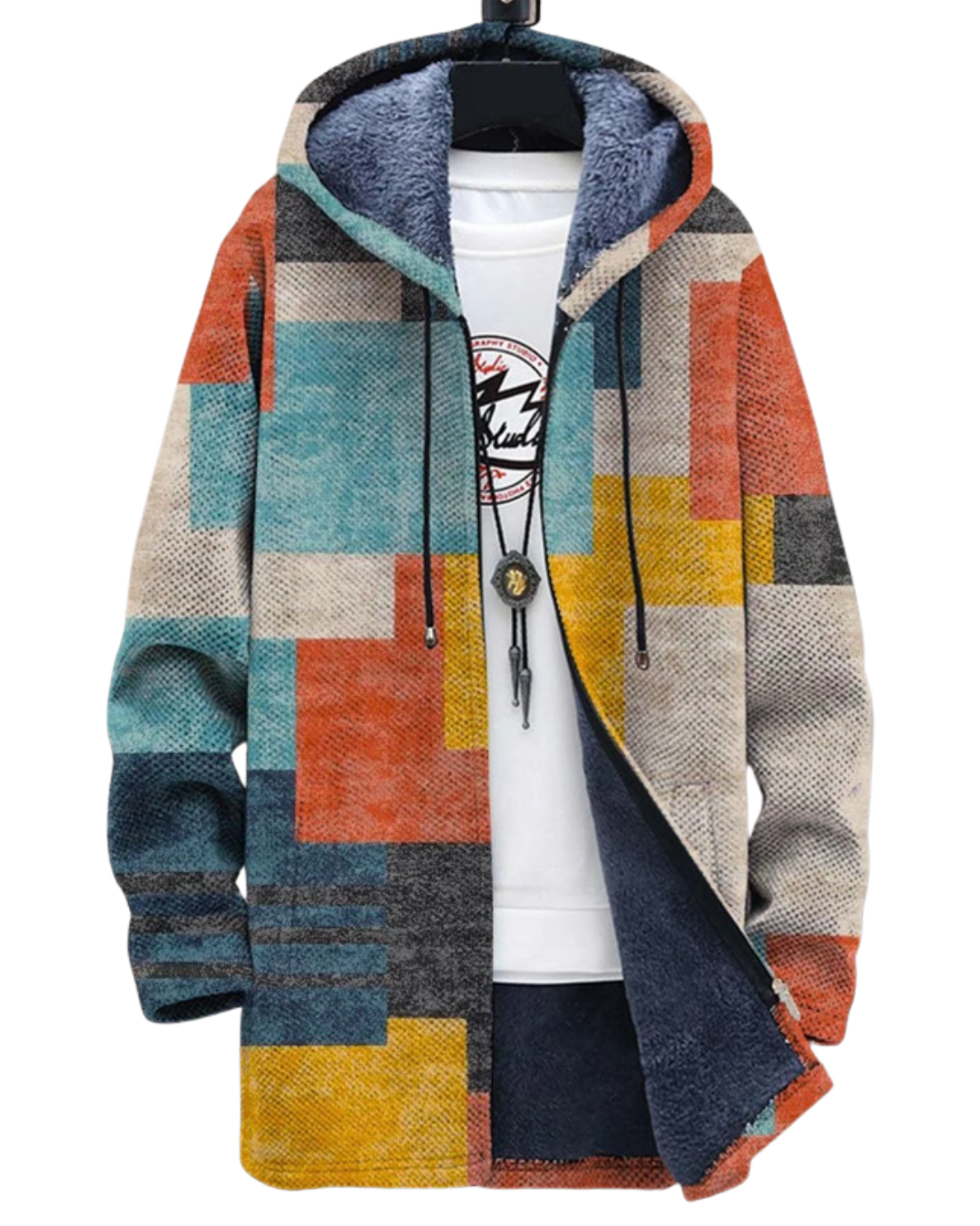 Lena | Künstlerische Strickjacke im luxuriösen Design
