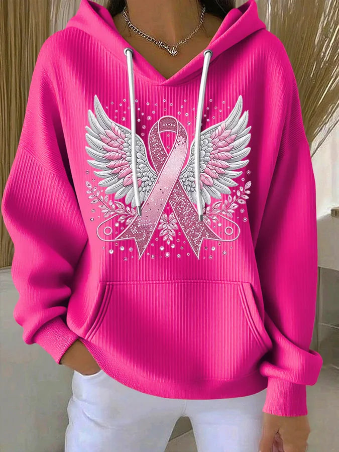 Clara | Trendiger Hoodie mit Ribbon-Akzenten für Damen
