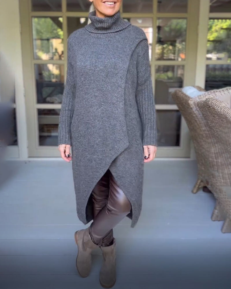 Sophie | Kuscheliger Stehkragenpullover für den Alltag