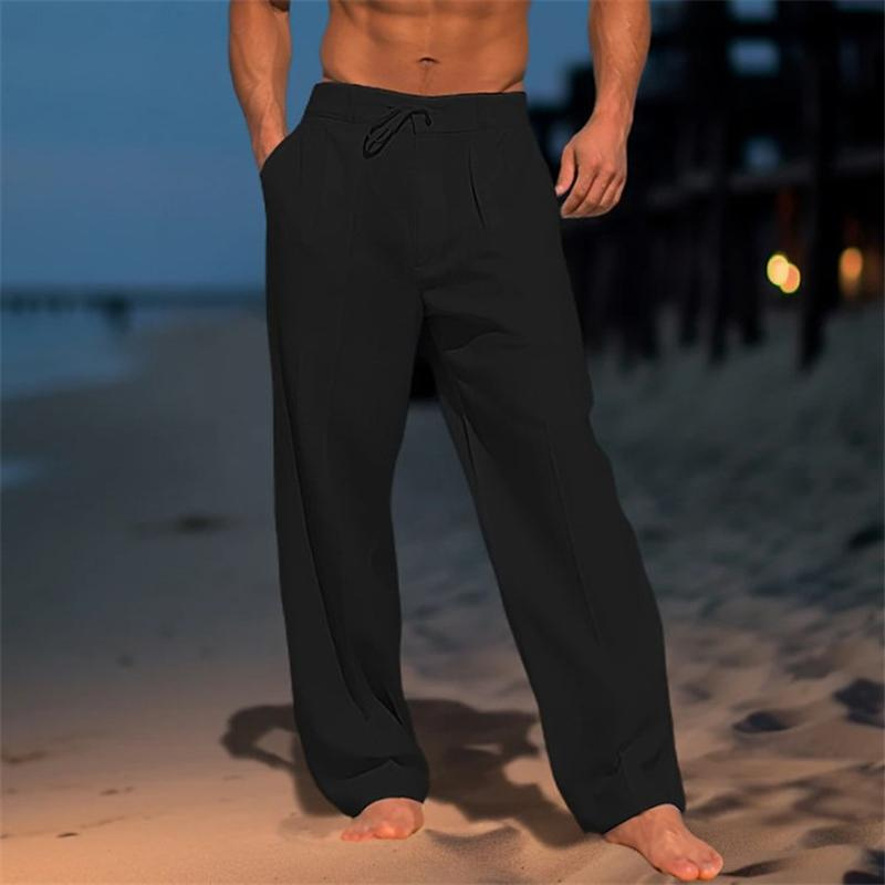 Pieter | Leinenhose in Unifarbe