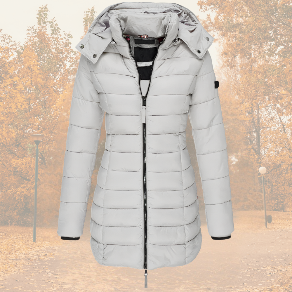 Lena | Damenparka warm gefüttert im trendigen Design