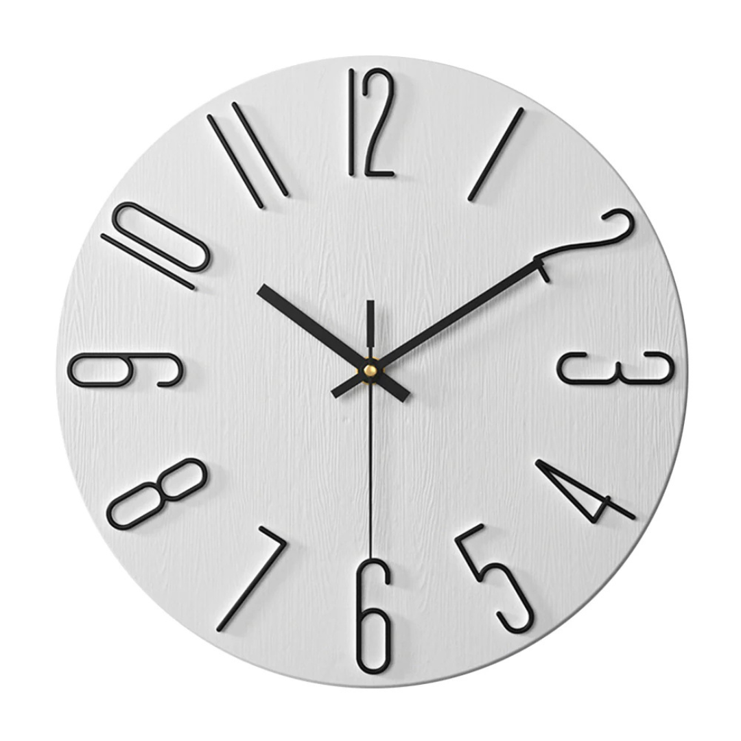 Noble - Elegante Wanduhr für Ihr Wohnzimmer